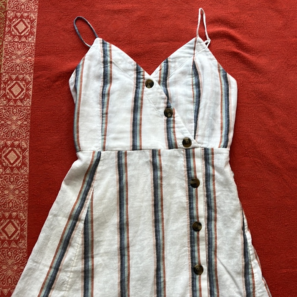 American Eagle NWT linen cotton blend dress Sz XS bundle to save - Picture 2 of 9
